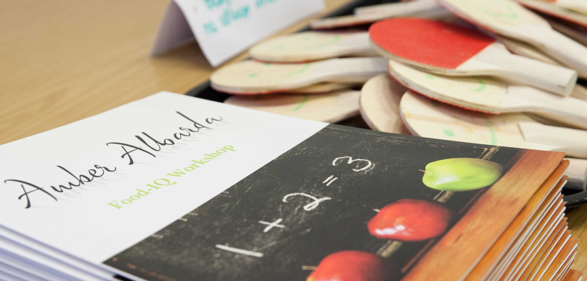 Food IQ workshop Amber Albarda